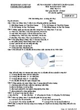 Đề thi khảo sát kiến thức chuẩn bị cho năm học mới môn Địa lý Lớp 12 - Mã đề 210 - Năm học 2019-2020 - Trường THPT Liễn Sơn